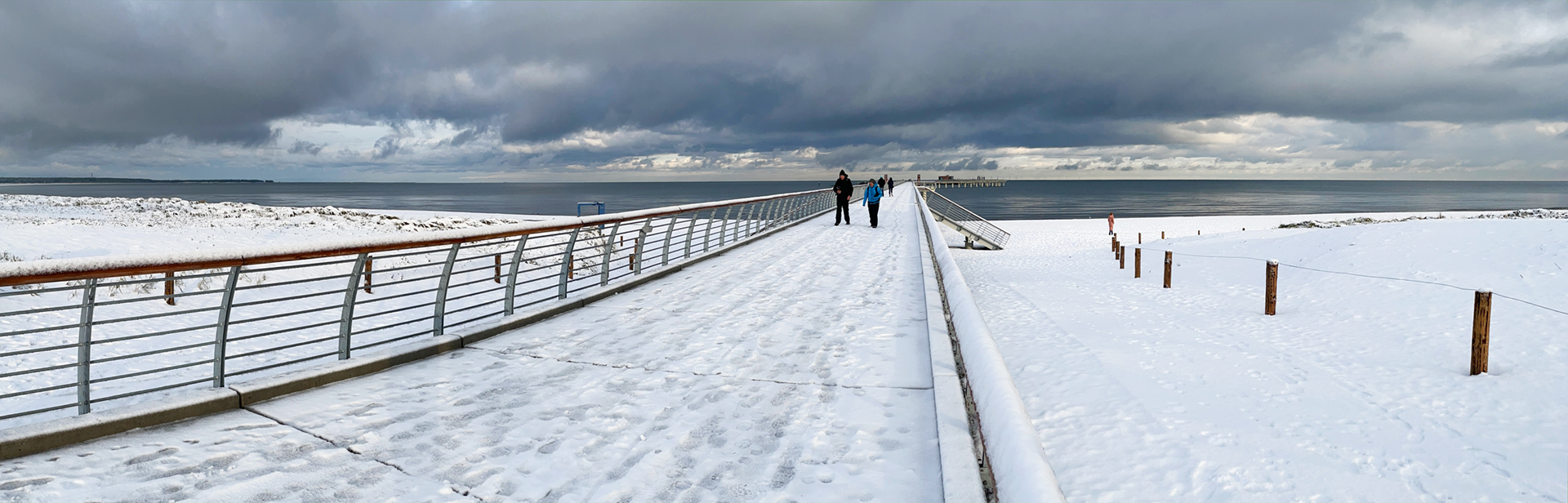 Winter an der Ostsee